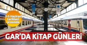 Haydarpaşa Tren Garı Kitap Günleri 1 Haziran Çarşamba günü başlıyor.