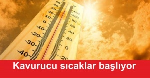 İstanbul'da Kavurucu sıcaklar başlıyor