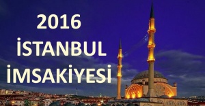 İstanbul için iftar ve sahur vakitleri, 2016 İmsakiye