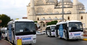 Maltepe'de  Bayramda mezarlıklara ücretsiz servis