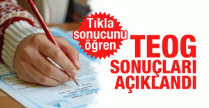 TEOG Sınav Sonuçları Açıklandı!