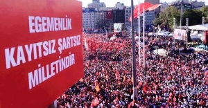 CHP'den Taksim'de "Cumhuriyet ve Demokrasi" mitingi