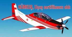 HÜRKUŞ, Uçuş sertifikasını aldı