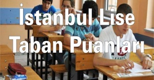 İstanbul Lise Taban Puanları 2016 - TEOG il ve İlçeler taban puanları