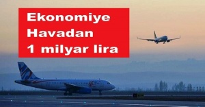 Ekonomiye "havadan" 1 milyar lira