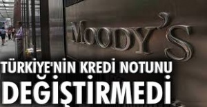 Moody’s Türkiye’nin Kredi Notunu Değiştirmedi
