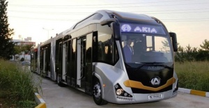 Türkiye'nin ilk yerli metrobüsü Akia