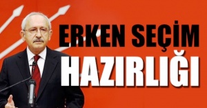 CHP'den Erken Seçim Hamlesi