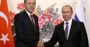 Cumhurbaşkanı Erdoğan, Rusya Devlet Başkanı Putin ile Görüştü