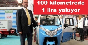 100 kilometrede 1 lira yakıyor