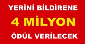 Adil Öksüz'ün başına 4 milyon lira ödül