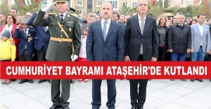 CUMHURİYET BAYRAMI ATAŞEHİR'DE KUTLANDI