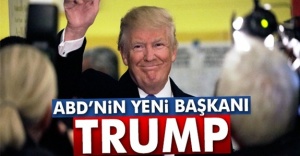 ABD'nin yeni başkanı Trump oldu