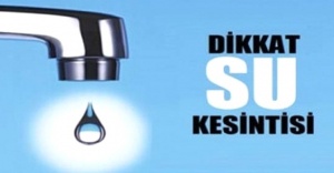 Ataşehir'de su kesintisi