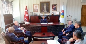 İstanbul Çankırılılar Vakfından Başkan Dinç’e Ziyaret