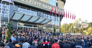 Maltepe'de Kentsel Bilgilendirme ofisine yapılan saldırı protesto edildi