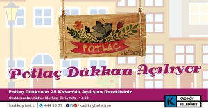 Potlaç Kadın El Emeği Pazarı Kadıköy'de açılıyor
