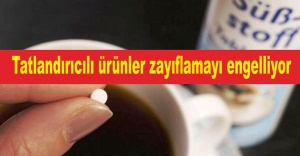 Tatlandırıcılı ürünler zayıflamayı engelliyor