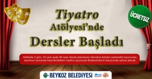 Tiyatro Atölyesi’nde Dersler Başladı