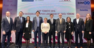 CDP Türkiye 2016 İklim Değişikliği Raporu Açıklandı