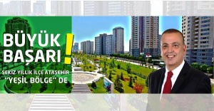 BÜYÜK BAŞARI! 8 YILLIK İLÇE ATAŞEHİR YEŞİL BÖLGEDE