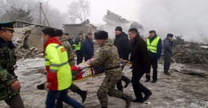 Kırgızistan'da Türk kargo uçağı düştü!