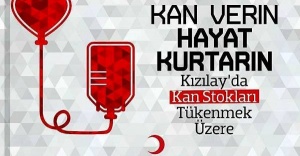 Kızılay'dan kan bağışı çağrısı