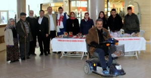 Çankırı'da Engelliler El Emeği Ürünleri Sergisi Açtı