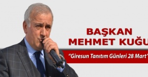 Giresun Tanıtım Günleri 28 Martta Yenikapı'da