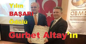 Yılın BAŞARI Ödülü Gurbet Altay’ın