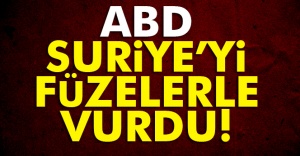 ABD, Suriye'yi füzelerle vurdu!