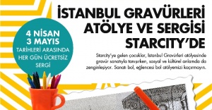 İstanbul Gravürleri Atölye ve Sergisi Starcity Outlet’te