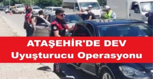 Ataşehir'de Dev Uyuşturucu operasyonu