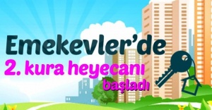 ATAŞEHİR EMEKEVLER’DE 2. KURA ÇEKİMİ HEYECANI