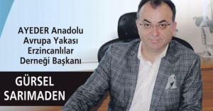 AYEDER Başkanı Gürsel SARIMADEN Bayram Mesajı yayımladı