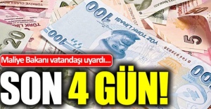 Yapılandırmda "son 4 gün"