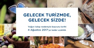 Gelecek Turizmde başvuru süresi 4 Ağustos’a kadar uzatıldı!