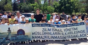 İsrail Ataşehir'de protesto edildi