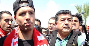 Samir Nasri, Antalya'ya geldi.