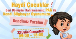 Çocuklar geri dönüşümü bilgisayar oyunu ile öğrenecek