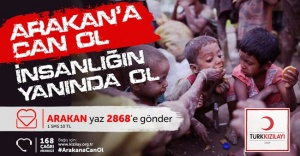 Kızılay, Arakan için yardım kampanyası başlattı