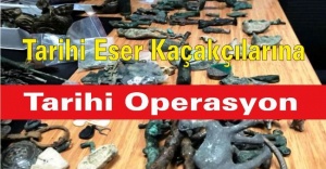 Tarihi Eser Kaçakçılarına Tarihi Operasyon