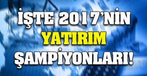 2017’nin yatırım şampiyonları