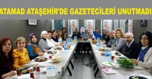 (ATAMAD) ATAŞEHİR'DE GAZETECİLERİ UNUTMADI