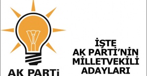 AK Parti Milletvekili Aday Listesi