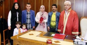 Ataşehir Müftülüğünde İlk Resmi  Nikah Kıyıldı