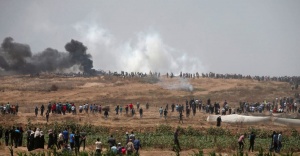 Filistin'de İsrail Vahşeti 55 ölü, 2500 yaralı