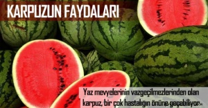 KARPUZUN 8 ÖNEMLİ FAYDASI!