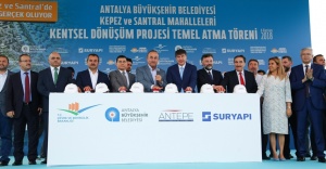 Türkiye’nin en büyük kentsel dönüşüm projesinin temeli atıldı
