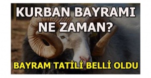 KURBAN BAYRAMI TATİLİ KAÇ GÜN?